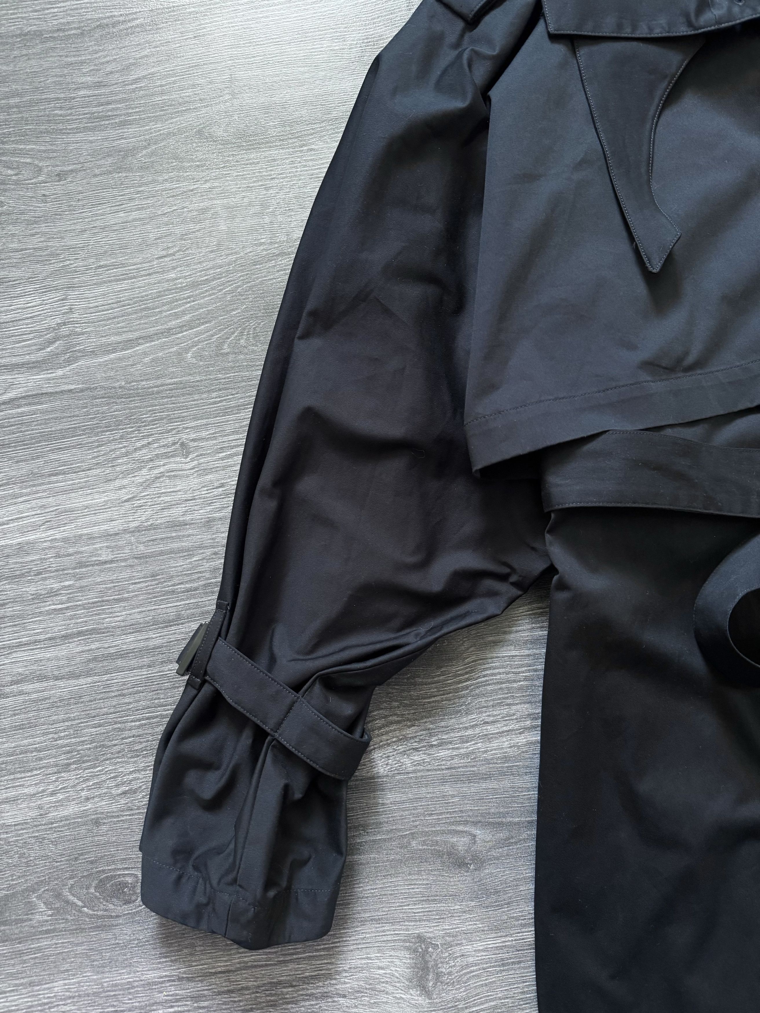 Emporio Armani Emporio Armani Belted Cotton Trench Women's Coat Size 48 Size L / US 10 / IT 46 - 5 Thumbnail