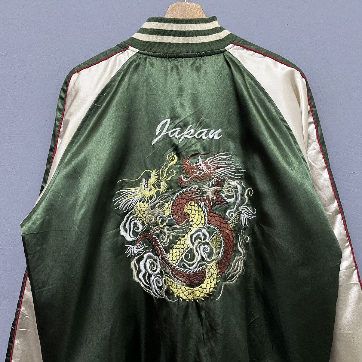 Vintage Vintage Sukajan Japan Dragon Souvenir Jacket Size US XL / EU 56 / 4 - 6 Thumbnail