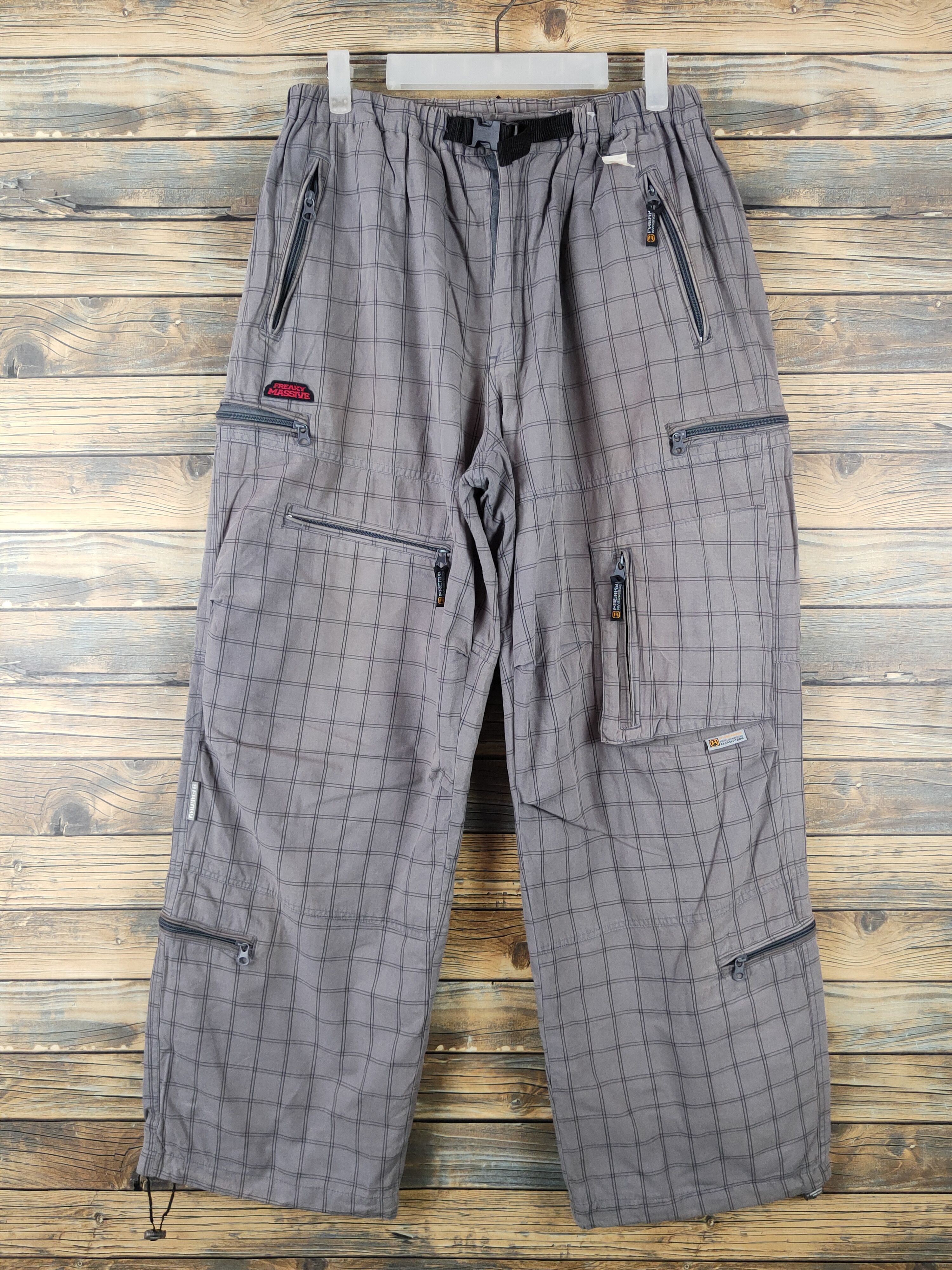 DL Freaky Massive Dark Gray Multipocket Sweatpants #298