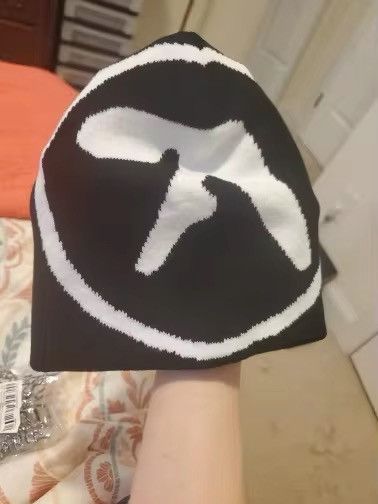 Japanese Brand Aphex Twin Kpop Beanie Hat Embroider Knit Warm Cap Size ONE SIZE - 7 Thumbnail