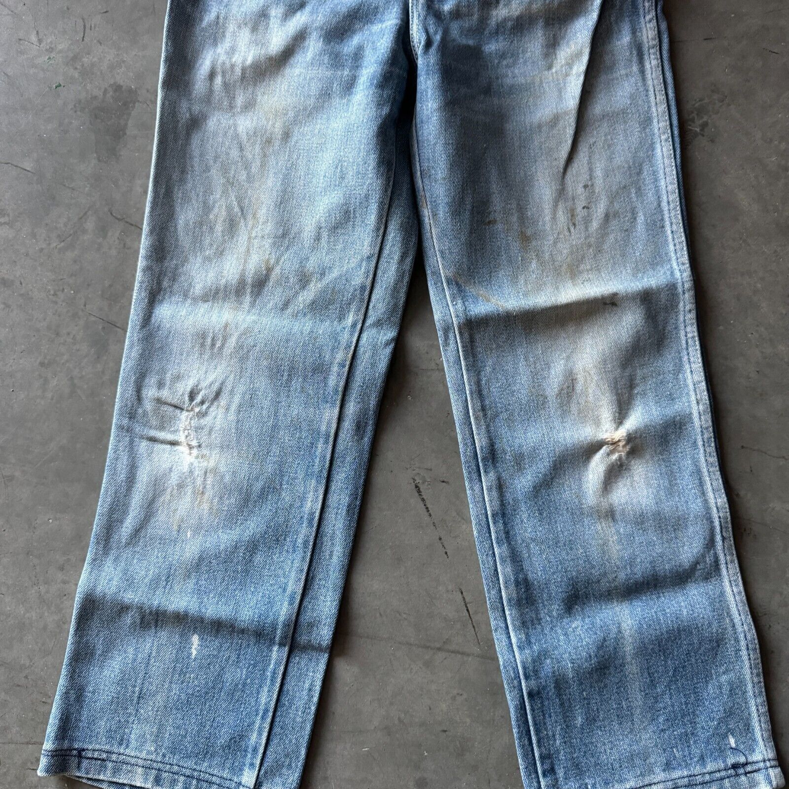 Vintage Vintage 70s Bon Jour Hi-Waist Mom Baggy Denim Jeans 26x25 Size 26" / US 2 / IT 38 - 3 Thumbnail