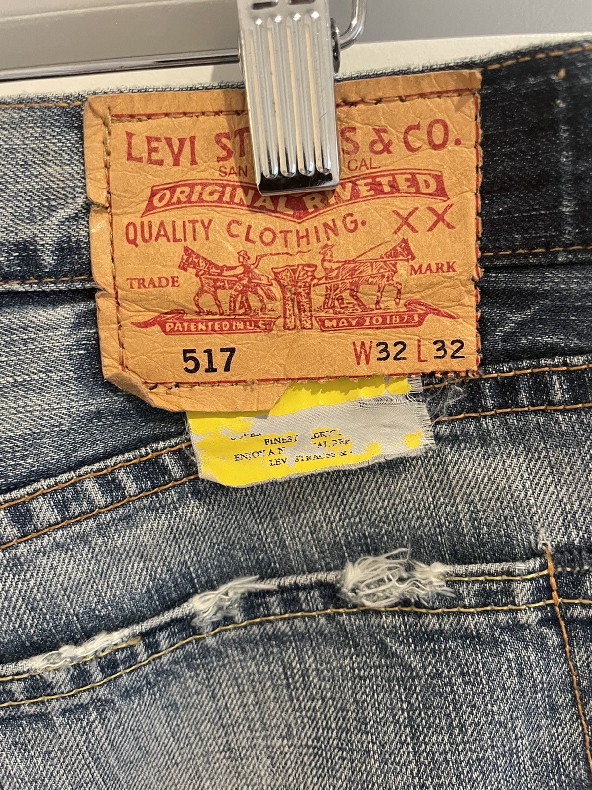 Levi's Vintage 517 Size US 32 / EU 48 - 3 Thumbnail