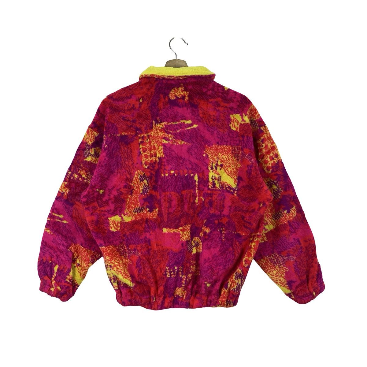 Goldwin Vintage GOLDWIN EXPERT Fleece Half Zip Jacket Abstract Size S / US 4 / IT 40 - 7 Thumbnail