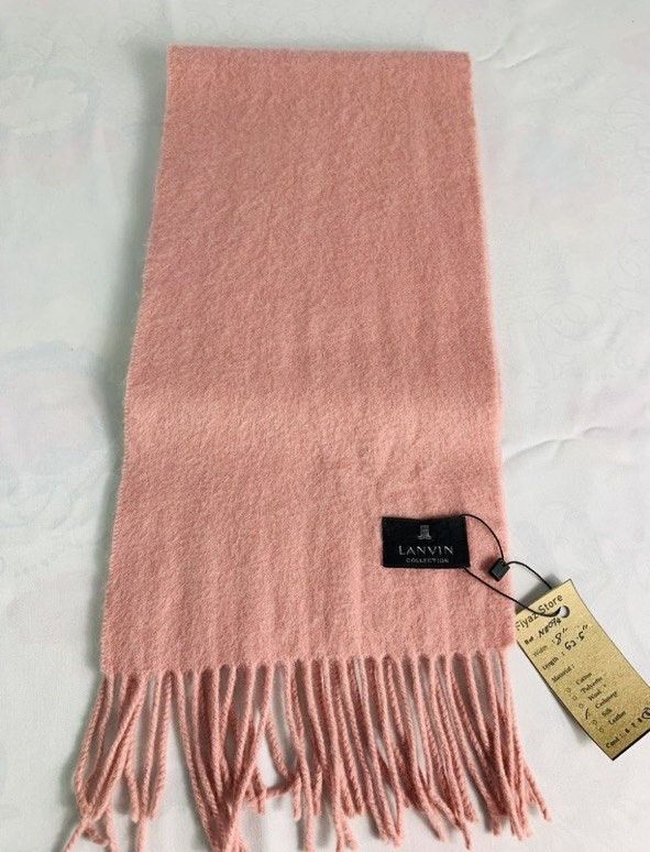 Vintage Lanvin Scarf / Muffler / Neckwear Size ONE SIZE - 3 Thumbnail