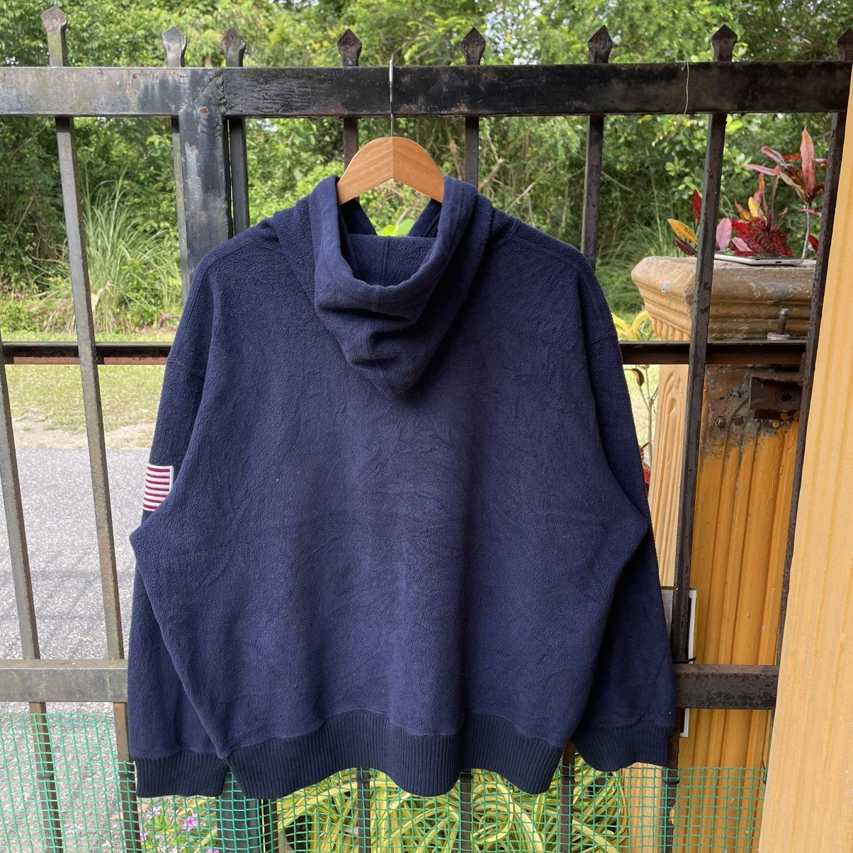 Polo Ralph Lauren 🔥Polo Sport Ralph Lauren USA Pullover Fleece Sweater Hoodie Size US XL / EU 56 / 4 - 2 Thumbnail