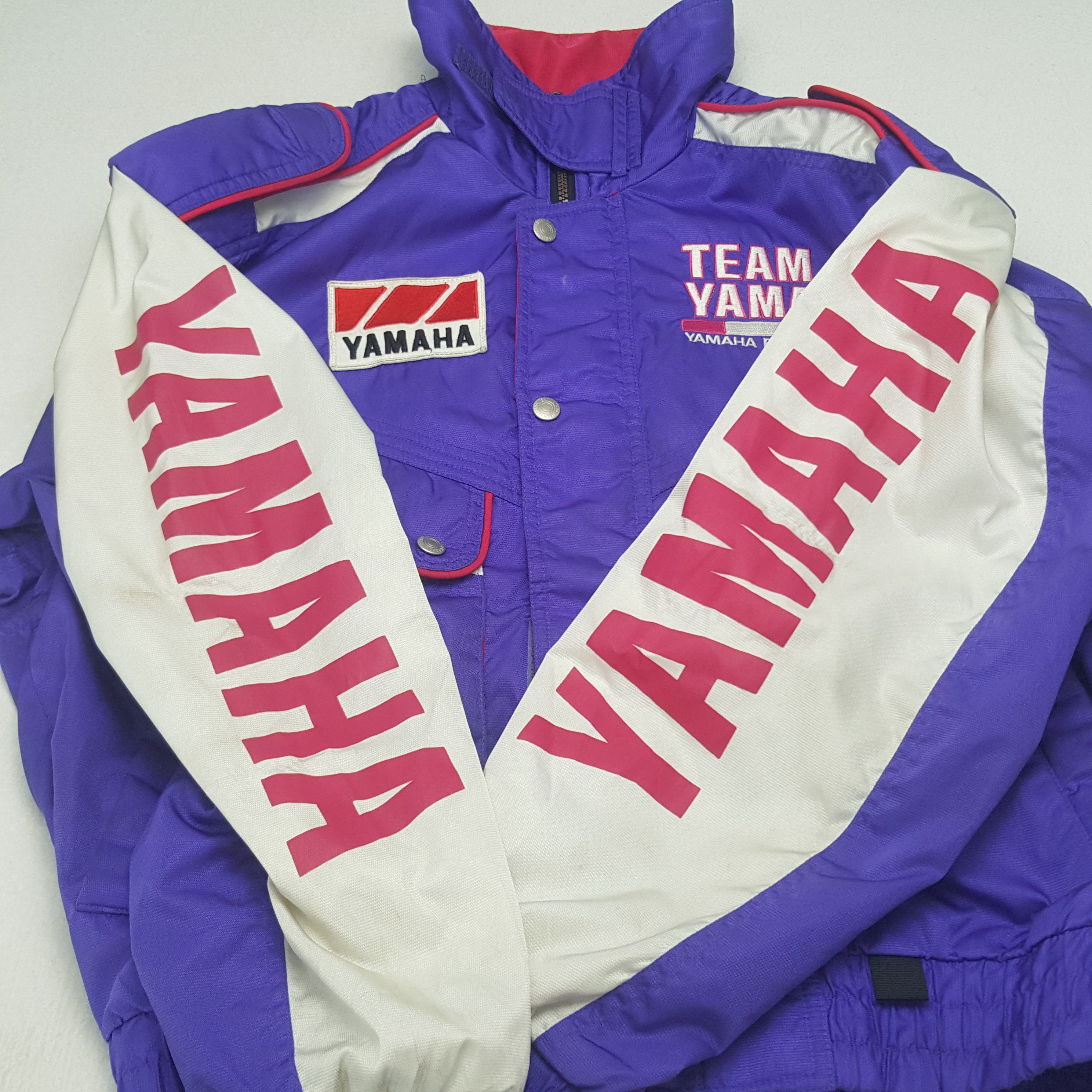 Vintage × Yamaha Vintage Team Yamaha Racing Sport Windbreaker Jacket Size US L / EU 52-54 / 3 - 11 Thumbnail