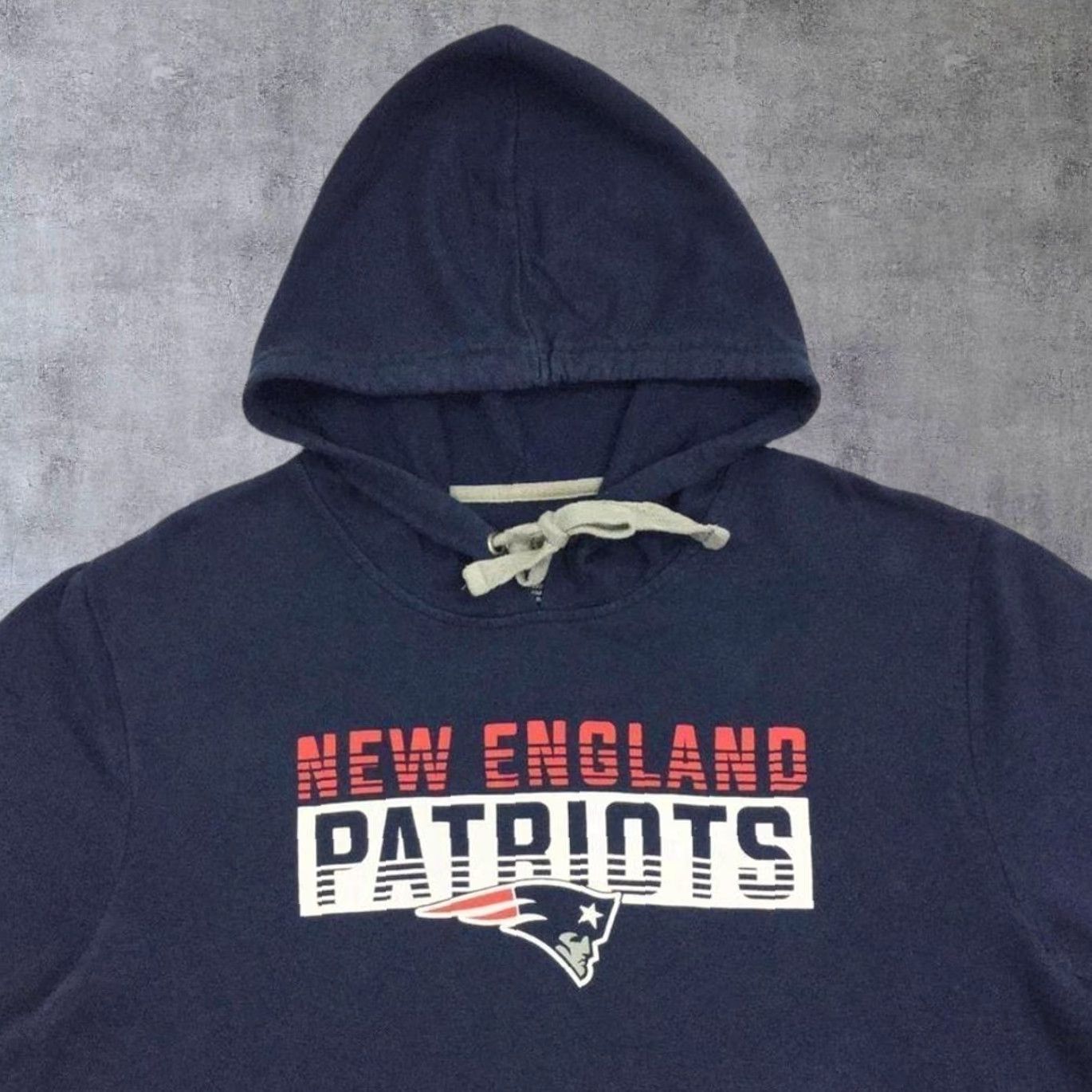 NFL NFL New England Patriots Hoodie Logo Graphic Navy Blue Large Size US L / EU 52-54 / 3 - 3 Thumbnail