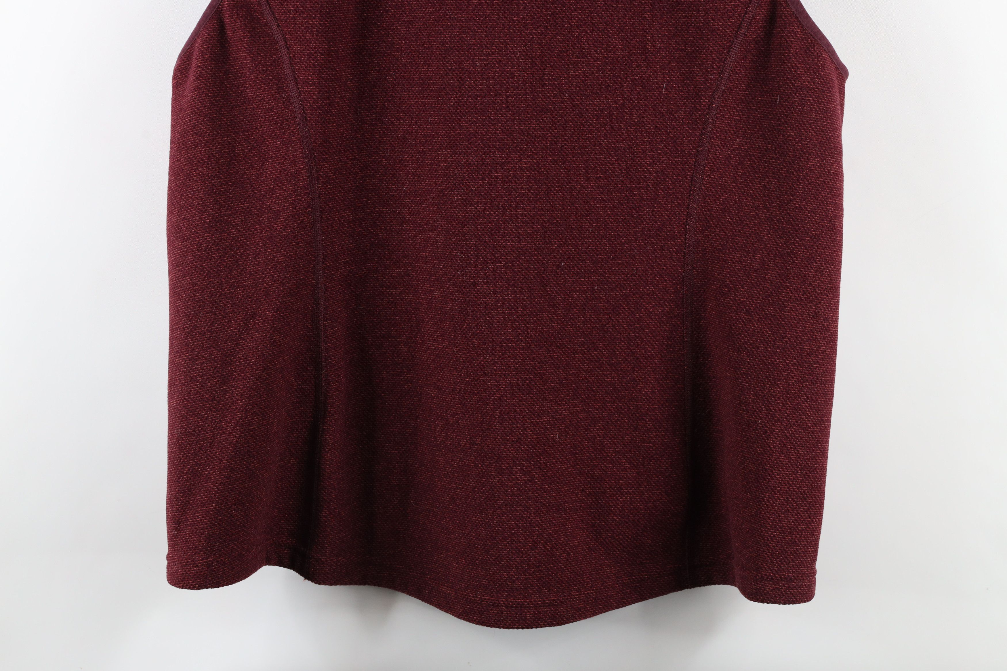 Duluth Trading Company × Vintage Duluth Trading Co Fleece Full Zip Vest Jacket Berry Red Size XL / US 12-14 / IT 48-50 - 10 Thumbnail