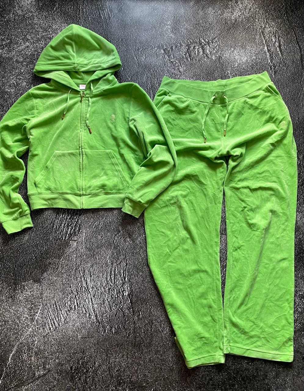 Fashion green juicy couture tracksuit