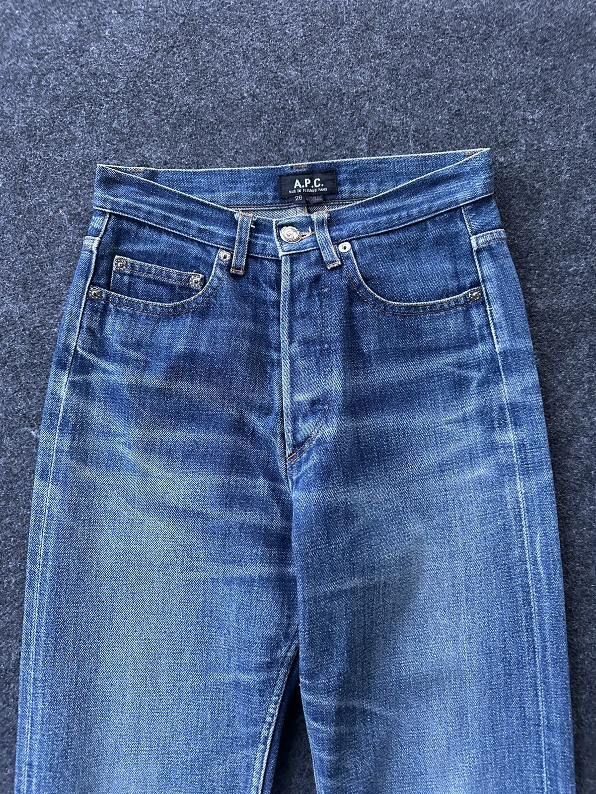 A.P.C. Vintage APC Selvedge Denim 2Pcs For Kids D293 Size US 26 / EU 42 - 2 Thumbnail