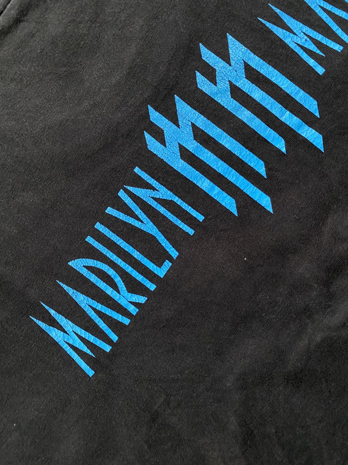 Band Tees RARE Marilyn Manson Tshirt Vintage 90s Size US L / EU 52-54 / 3 - 7 Thumbnail
