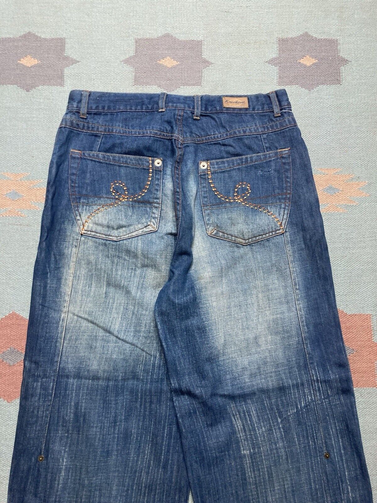 JNCO × Vintage VTG y2k baggy jeans wide skater faded southpole style 34x29 Size US 34 / EU 50 - 3 Thumbnail