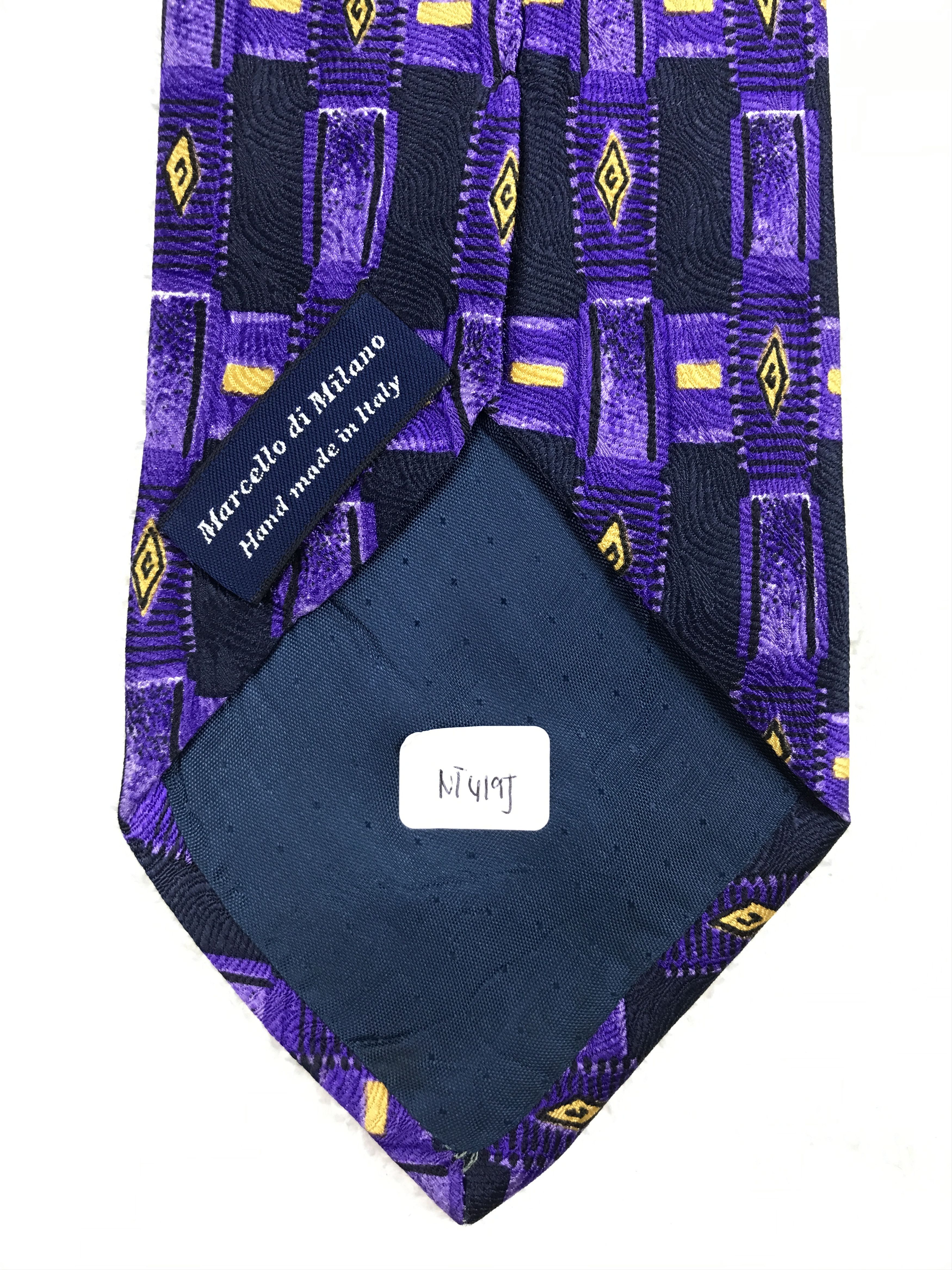 Vintage Vintage Marcello di Milano Necktie Size ONE SIZE - 9 Thumbnail