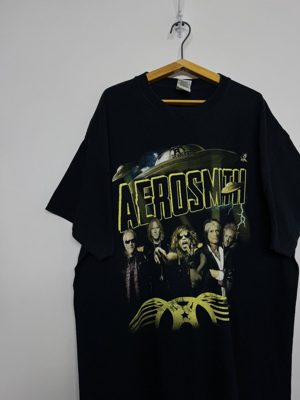 Gildan Aerosmith The Global Warming Tour 2014 T Shirt Size US XL / EU 56 / 4 - 1 Thumbnail