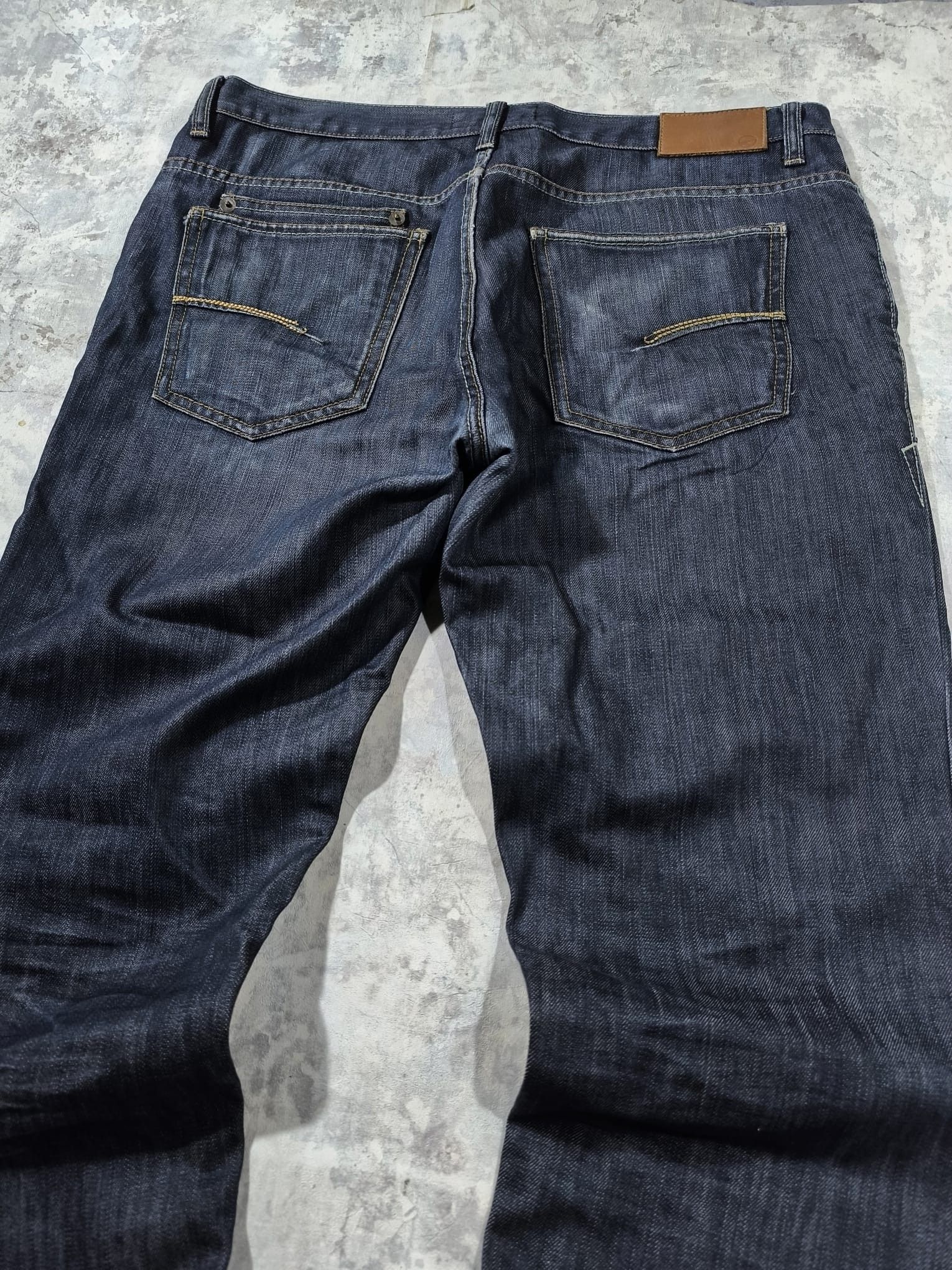 Vintage DARKWASH LOOSE WAXY JEANS GRUNGE BALENCIAGA Size US 36 / EU 52 - 9 Thumbnail