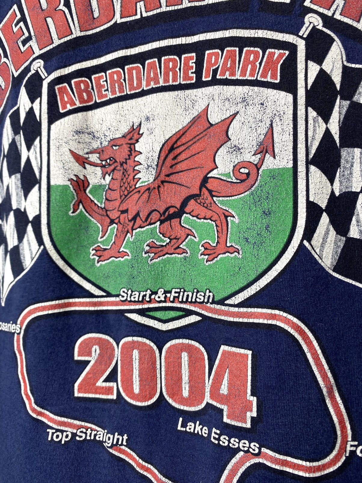 Japanese Brand Vintage 2000’s Yamaha Aberdare Park Racing T Shirt Size US XL / EU 56 / 4 - 10 Thumbnail
