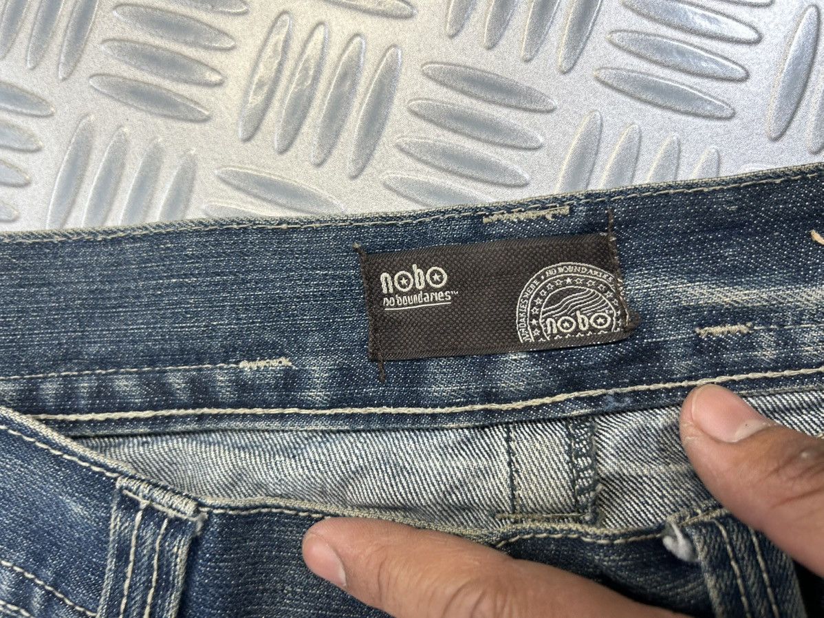 Japanese Brand × Vintage Bootcut Japanese jeans nobu vintage y2k style 2000’s Size US 33 - 7 Thumbnail