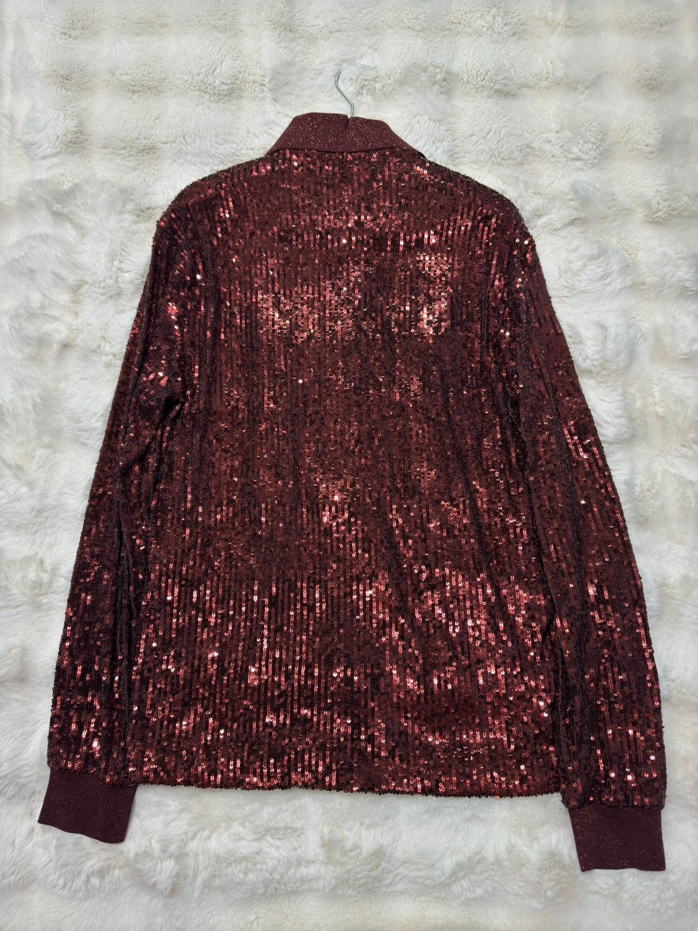 Saint Laurent Paris Saint laurent Beaded sequin shirt 2501-Nextarrow Size US M / EU 48-50 / 2 - 8 Thumbnail
