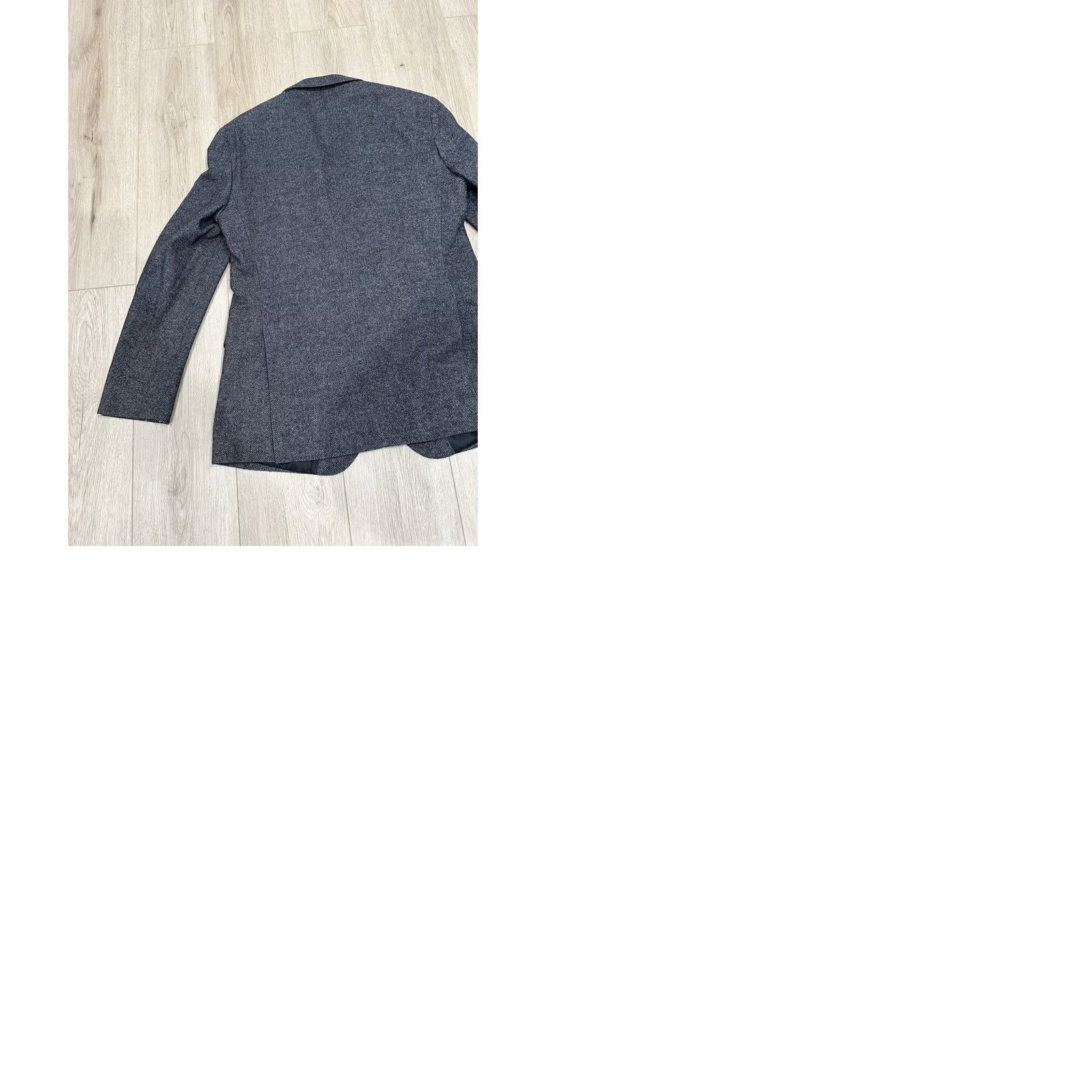 Polo Ralph Lauren Polo Ralph Lauren Wool Blend Coat Blazer 42L Dark Grey Long Tweed Wool Polyester Sport Coat Mens Blazer Size US XL / EU 56 / 4 - 10 Thumbnail