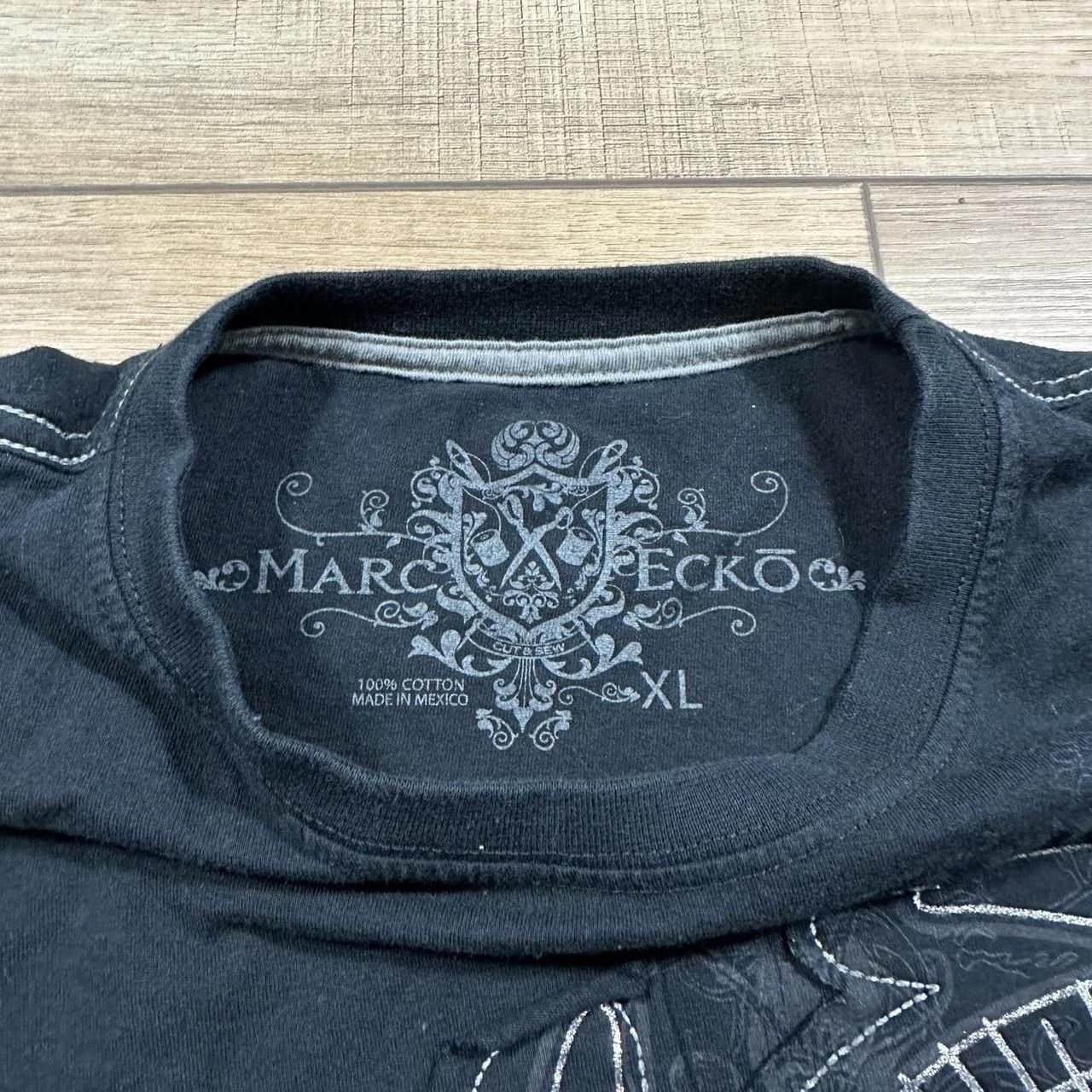 Marc Ecko Vintage 2000s Y2K Marc Ecko Long Sleeve Grunge Tee Size US XL / EU 56 / 4 - 6 Thumbnail