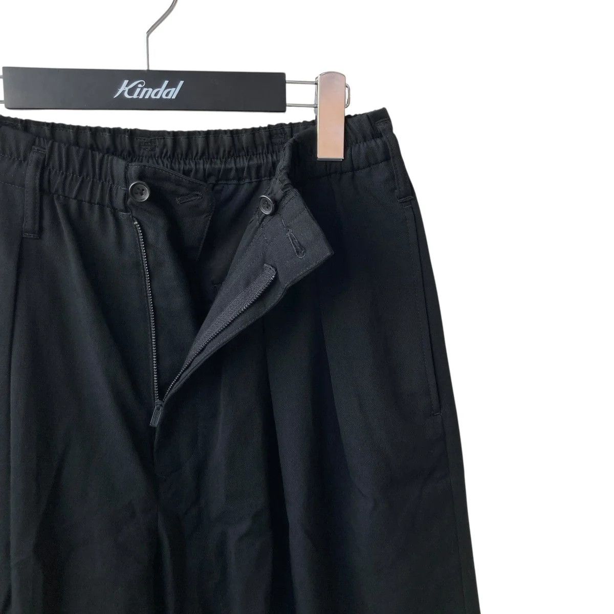 Yohji Yamamoto Yohji Yamamoto pour homme 2-pleat elastic waist wool pants Size US 26 / EU 42 - 3 Thumbnail