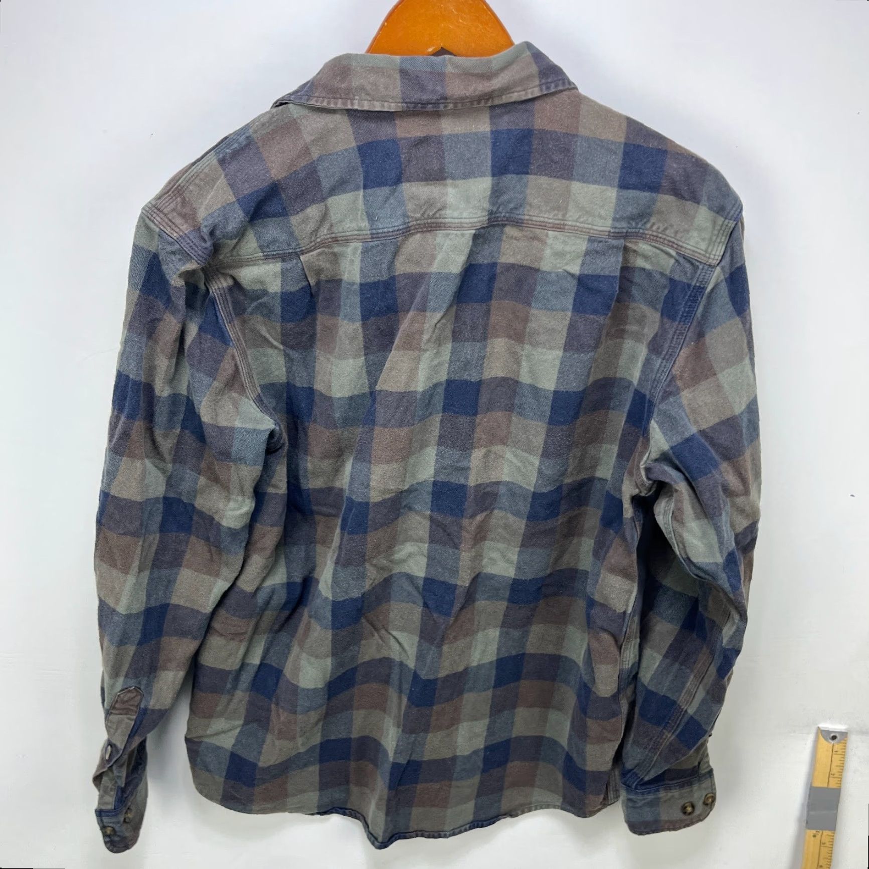 Carhartt Carhartt Plaid Button-Up Long Sleeve Shirt M Multicolor Casual Workwear Shirt Mens 90s Outdoor Style Size US M / EU 48-50 / 2 - 7 Thumbnail