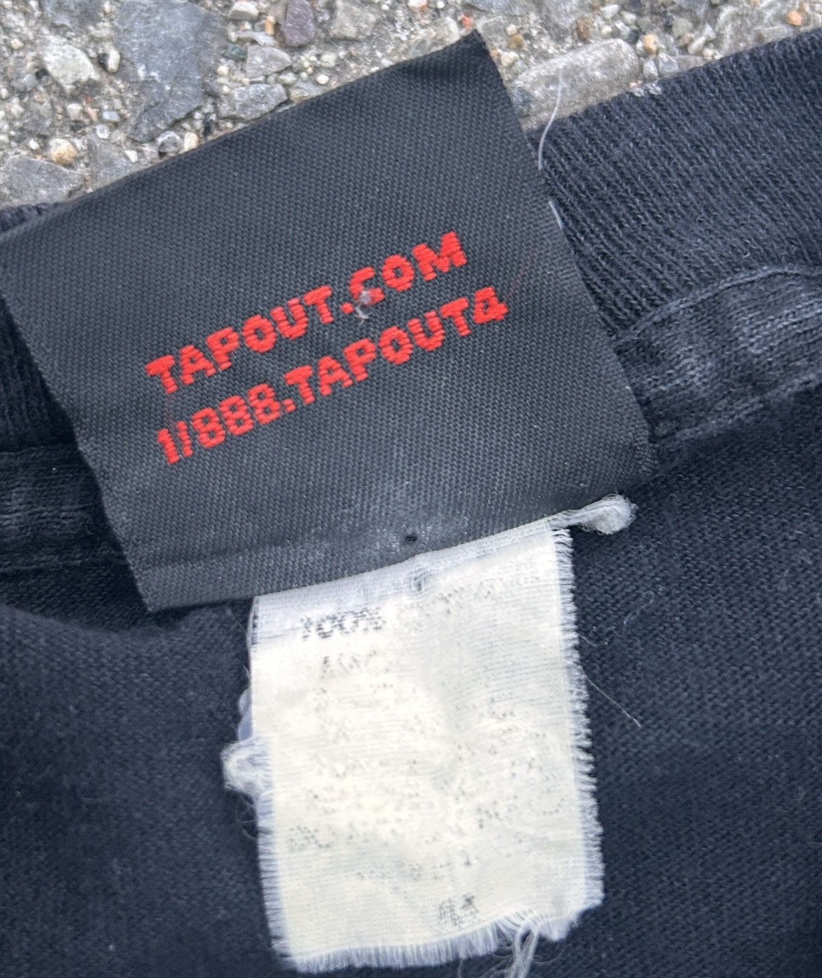 Tapout Y2K Vintage Tapout Black & Red Grunge MMA Baggy Cotton Tee Size US M / EU 48-50 / 2 - 6 Thumbnail