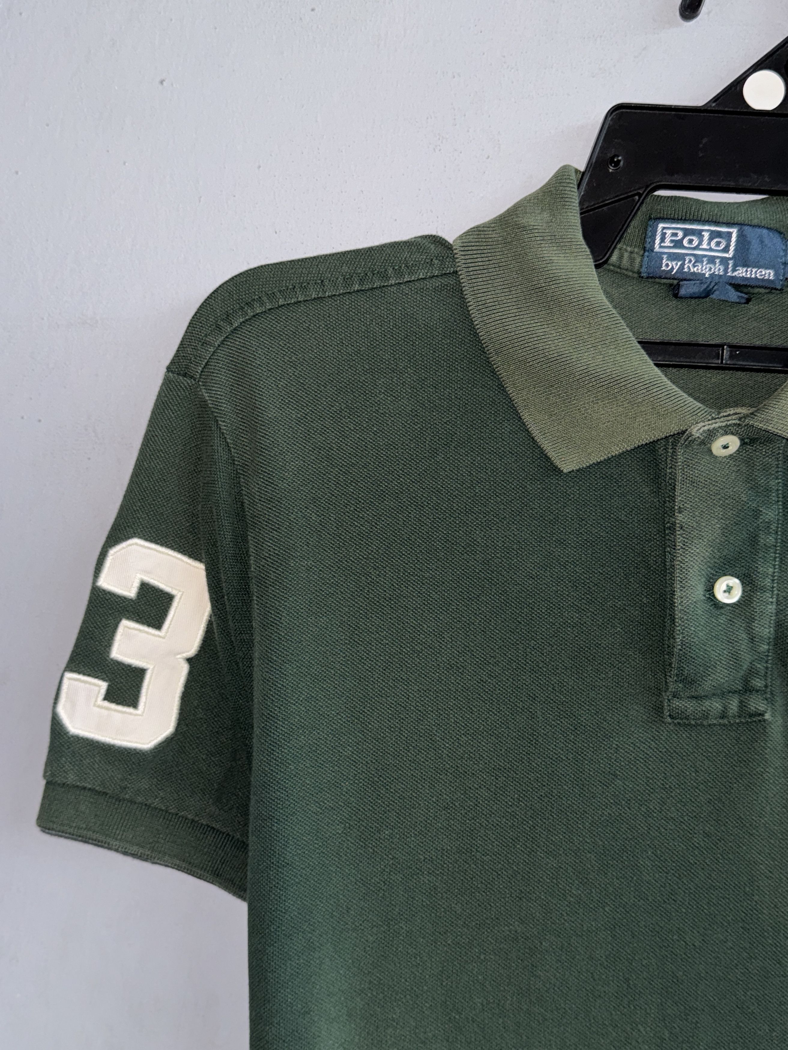 Polo Ralph Lauren Polo Ralph Lauren Vintage Polo T-Shirt Size US L / EU 52-54 / 3 - 3 Thumbnail