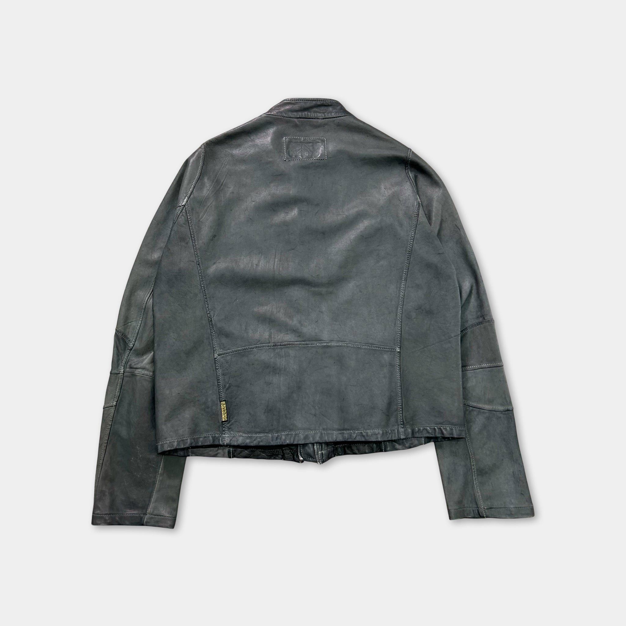Armani Armani Jeans 2000s Elegant Sport Ovine Leather Jacket Size US XL / EU 56 / 4 - 6 Thumbnail