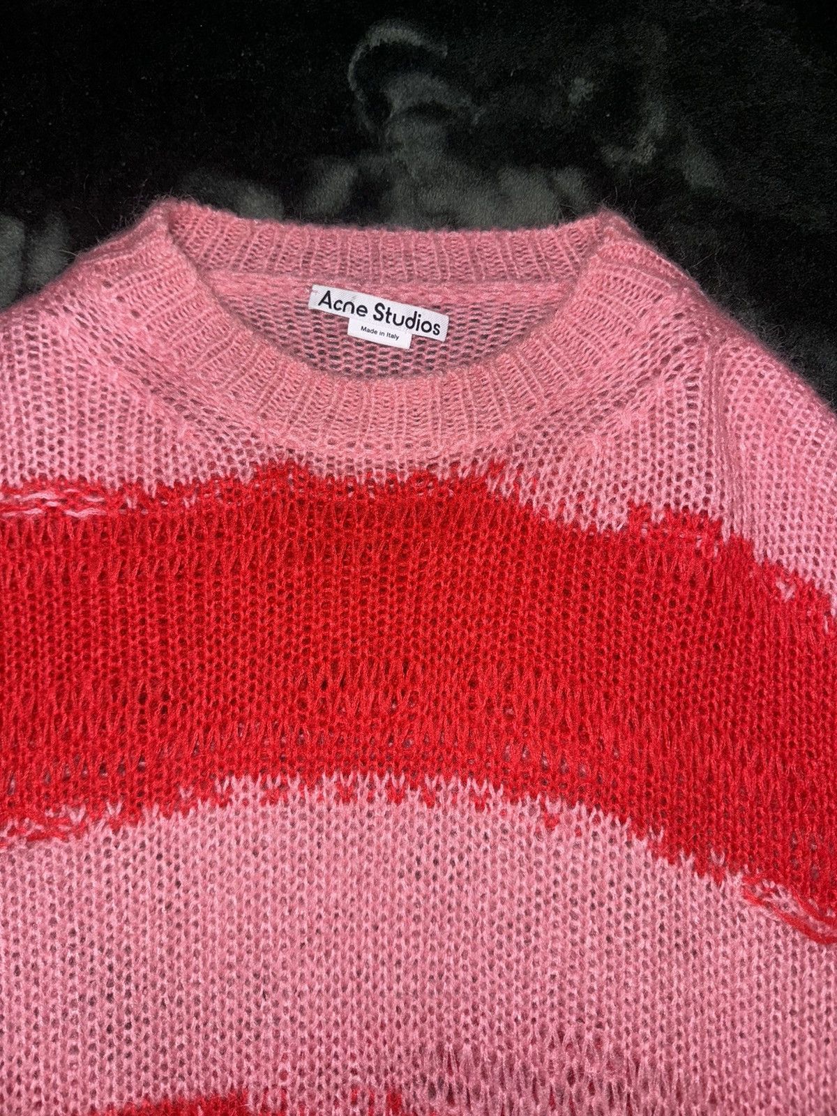 Entire Studios Acne Studios Kaila Distressed Striped Knitted Size US M / EU 48-50 / 2 - 6 Thumbnail