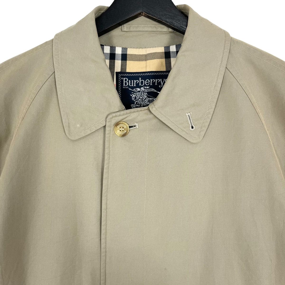 Burberry × Vintage Vintage 90’s Burberrys Men’s Trench Coat Size US S / EU 44-46 / 1 - 4 Thumbnail