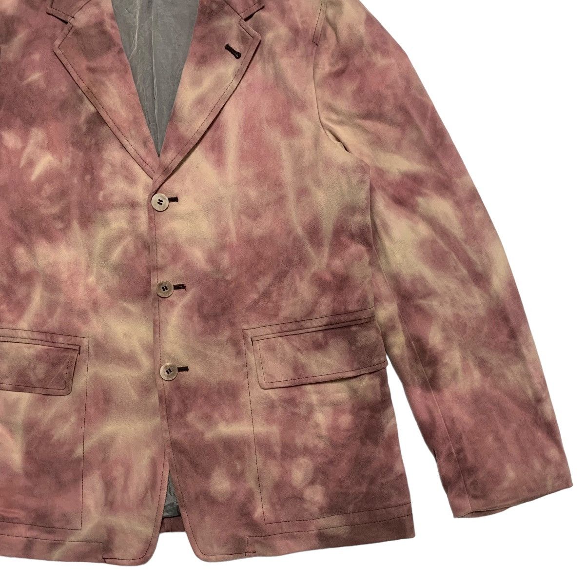 Jean Paul Gaultier Jean Paul Gaultier Object Homme Acid Wash Jacket Size US S / EU 44-46 / 1 - 3 Thumbnail