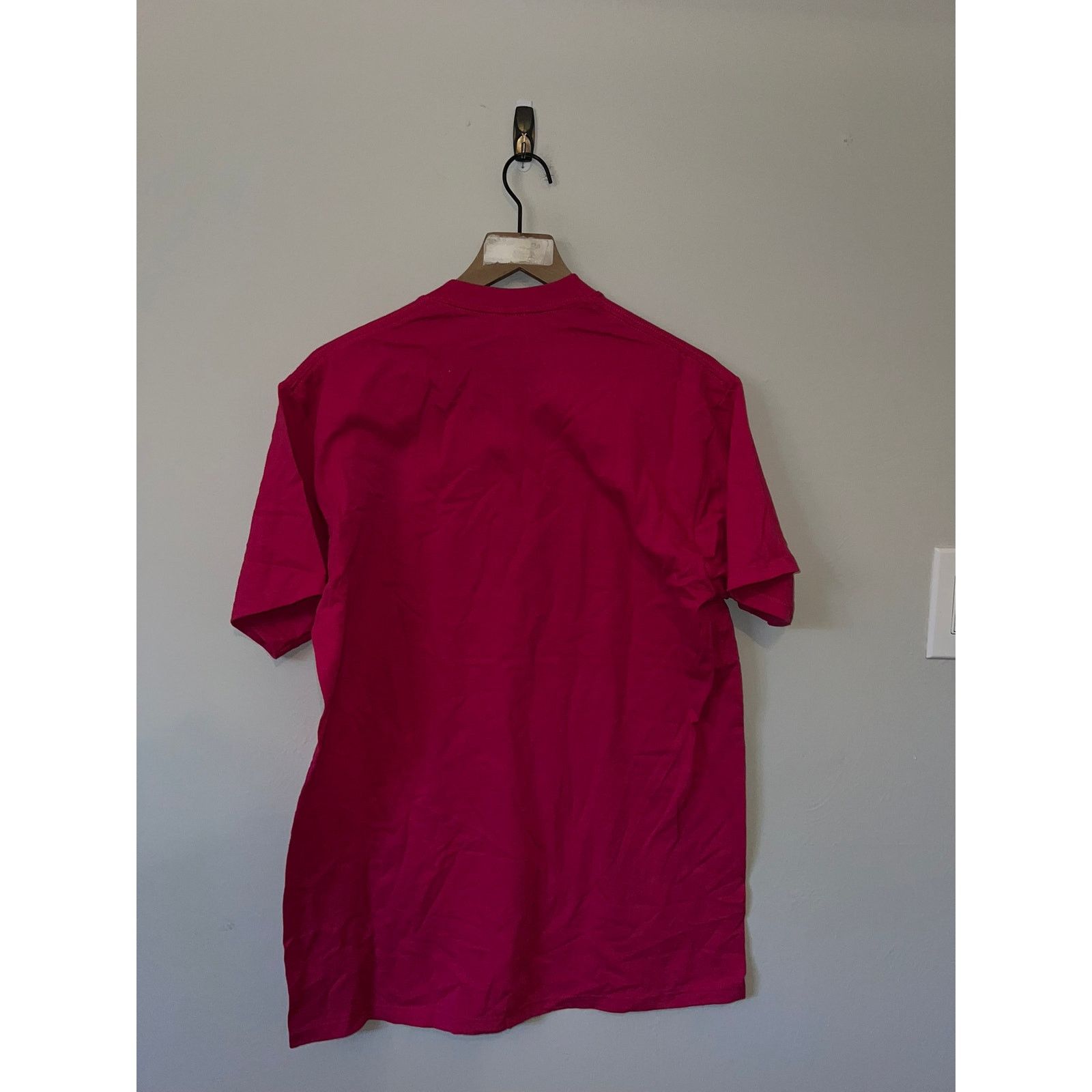 Jerzees Vintage Montana Big Sky Country Shirt Pink Tee VTG 90s Large Size US L / EU 52-54 / 3 - 6 Thumbnail