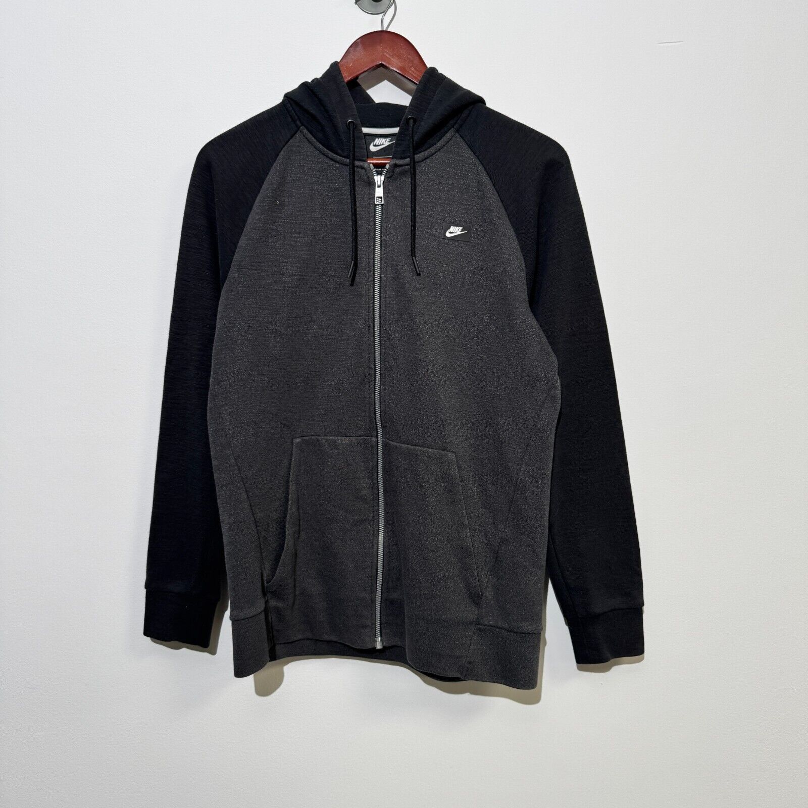 Nike Vintage Nike Unisex Gray Cotton Zip Hoodie Size S 90s Size US S / EU 44-46 / 1 - 1 Thumbnail
