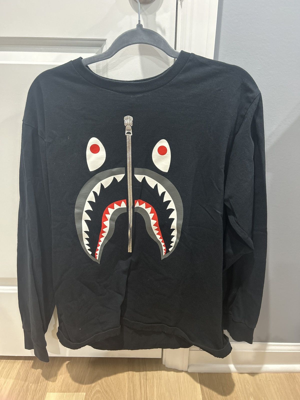 Bape Bape Shark Long Sleeve Size US L / EU 52-54 / 3 - 1 Thumbnail