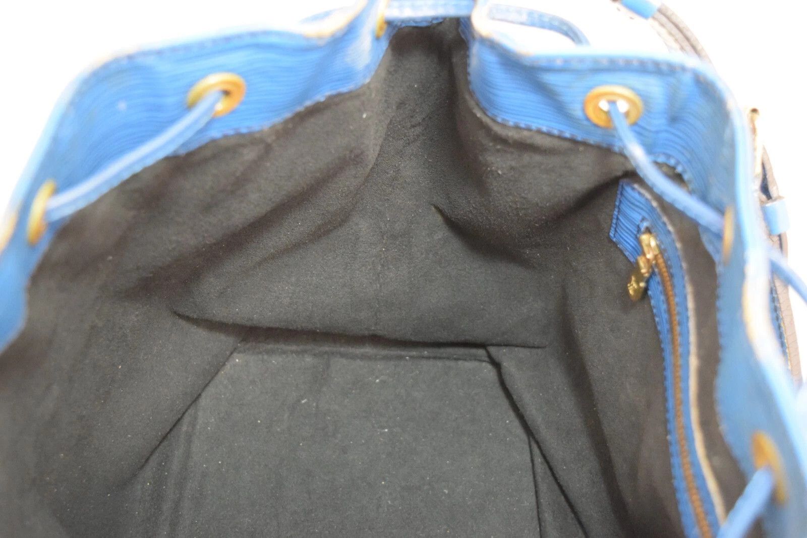 Louis Vuitton Louis Vuitton Petit Noé Shoulder Bag Epi Leather Blue M44105 Size ONE SIZE - 19 Thumbnail