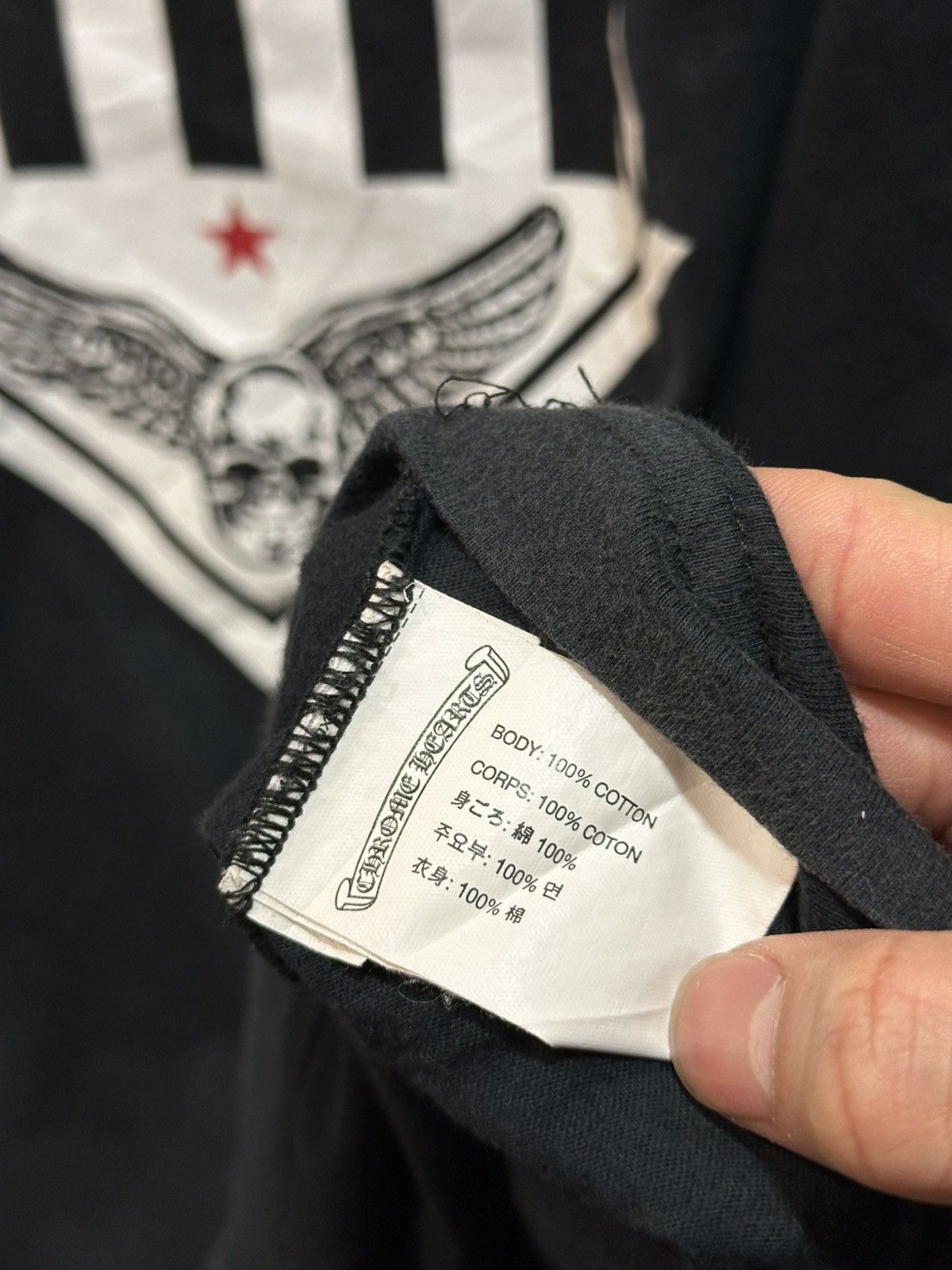 Chrome Hearts CH Foti Angel Skull Tee XL Size US XL / EU 56 / 4 - 6 Thumbnail