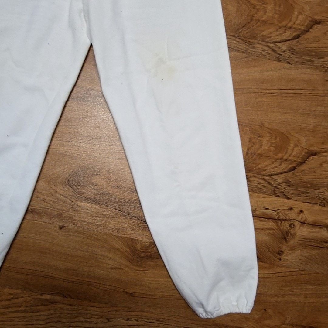 Jerzees Vintage Jerzees Sweatpants Elastic Waist White XL Joggers Size US 36 / EU 52 - 3 Thumbnail