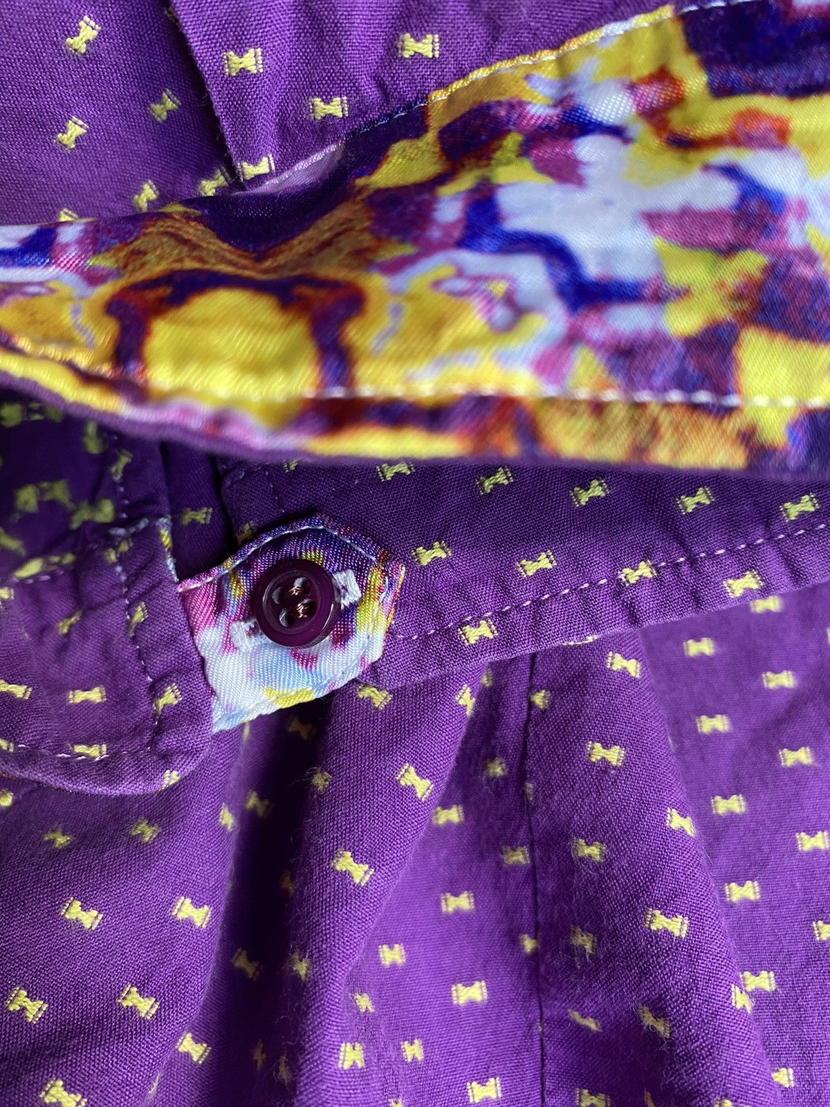 Paul Smith Paul Smith black label purple shirt Size S / US 4 / IT 40 - 5 Thumbnail