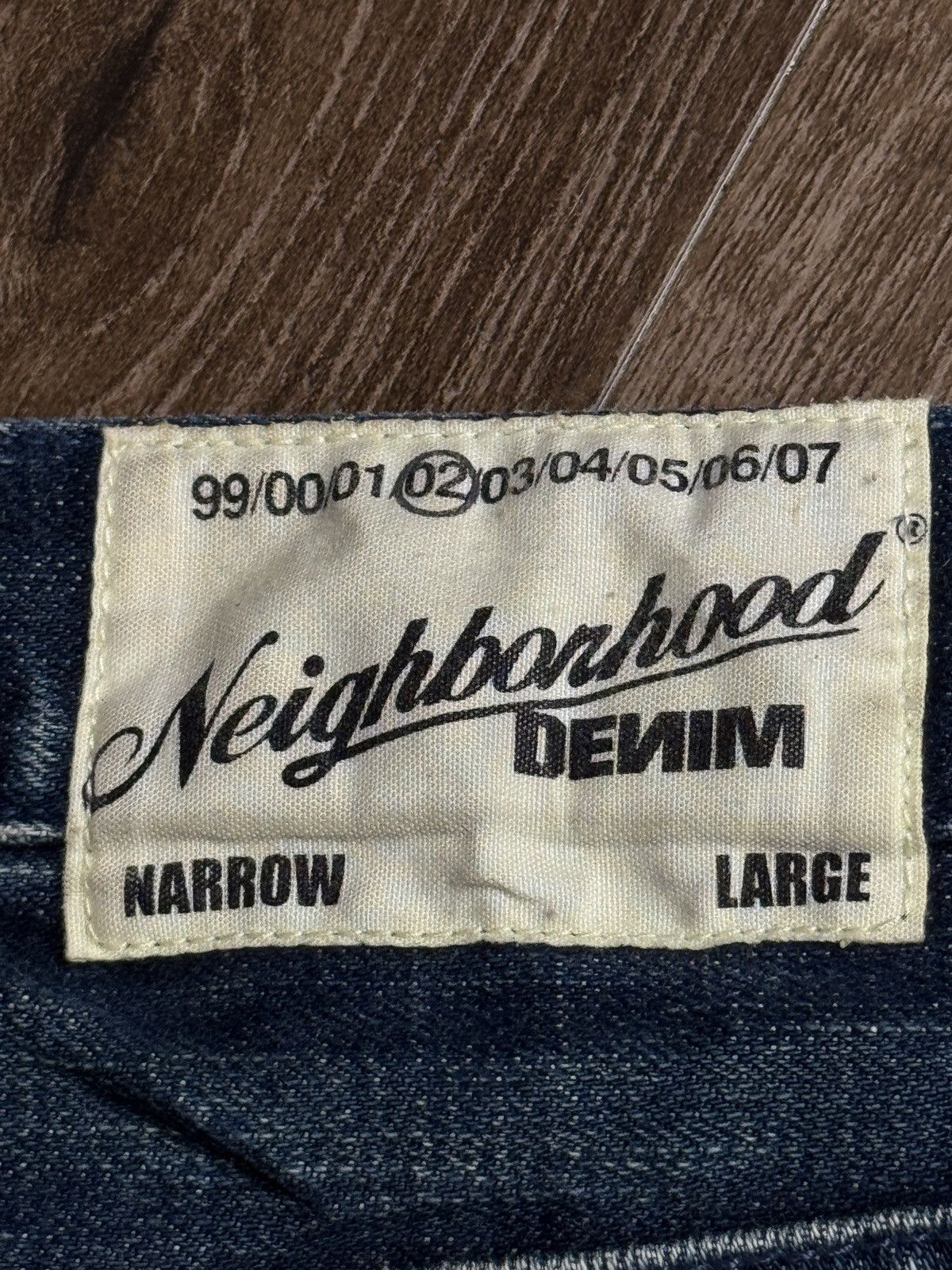 Neighborhood Neighborhood 02 Savage Washed Narrow Jeans. Size US 35 - 20 Thumbnail