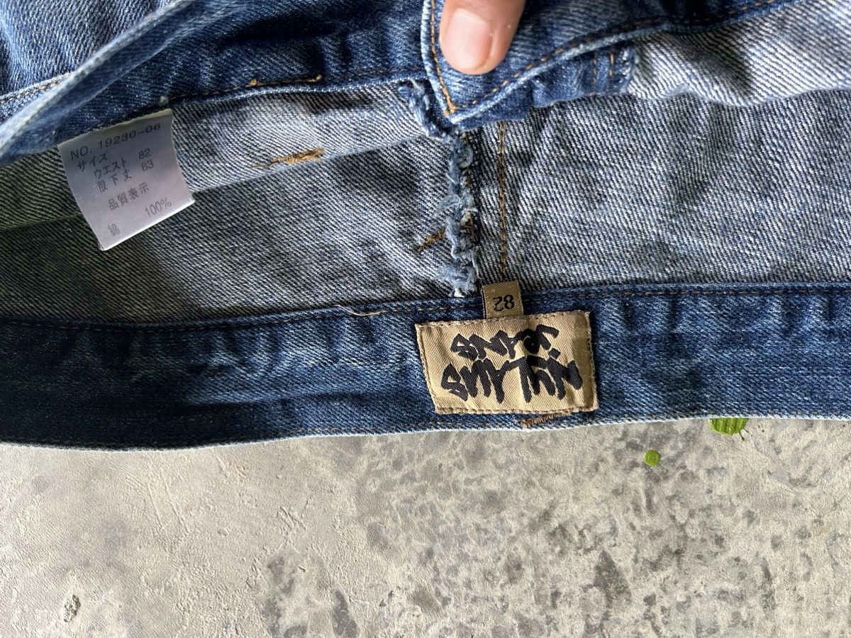 If Six Was Nine × Japanese Brand × Vintage Doublewaist Studded Pocket Nyalus Denim Size US 31 - 13 Thumbnail