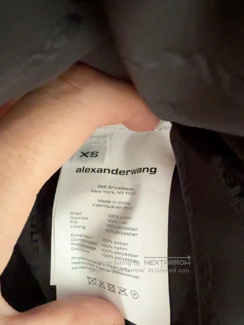 Alexander Wang Alexander Wang Brown Cotton Jacket XS. Size US XS / EU 42 / 0 - 3 Thumbnail