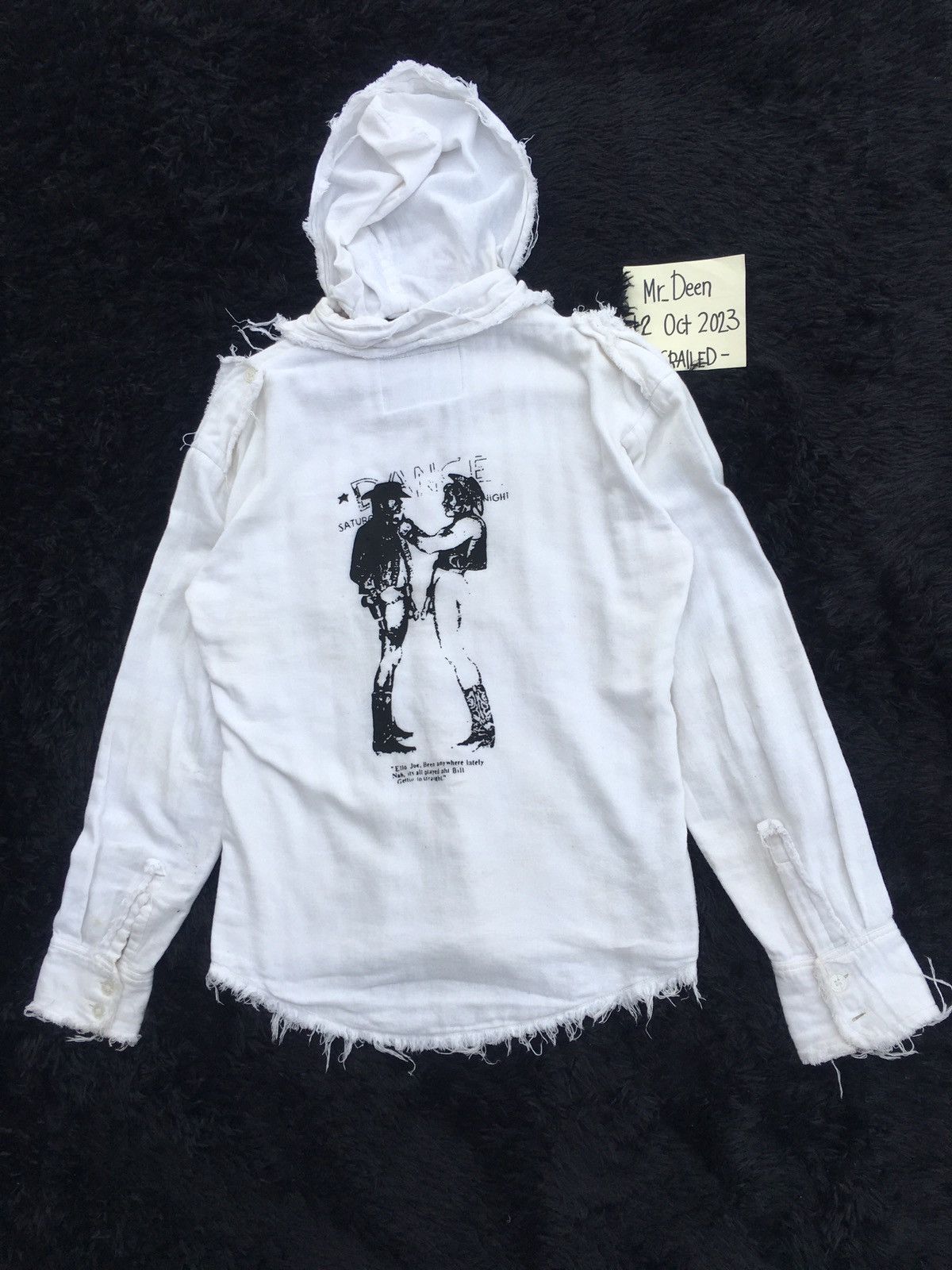 Japanese Brand J.I.M.S Seditionaries Westwood Mclaren Gay Cowboys Hoodie Size US M / EU 48-50 / 2 - 4 Thumbnail