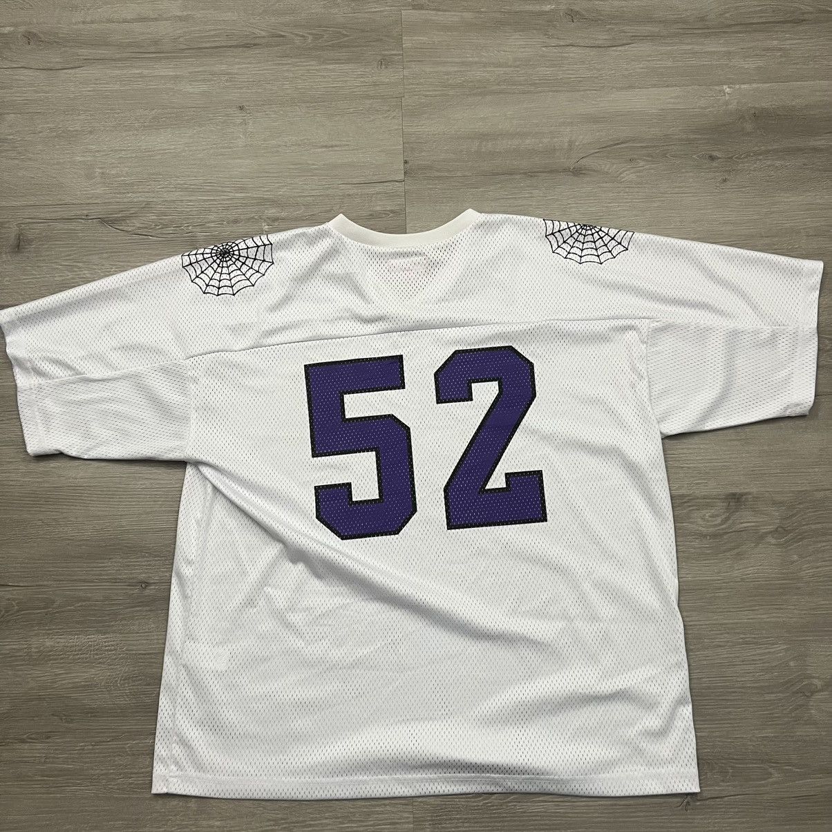 Supreme Supreme Spiderweb Football Jersey Size US XL / EU 56 / 4 - 8 Thumbnail
