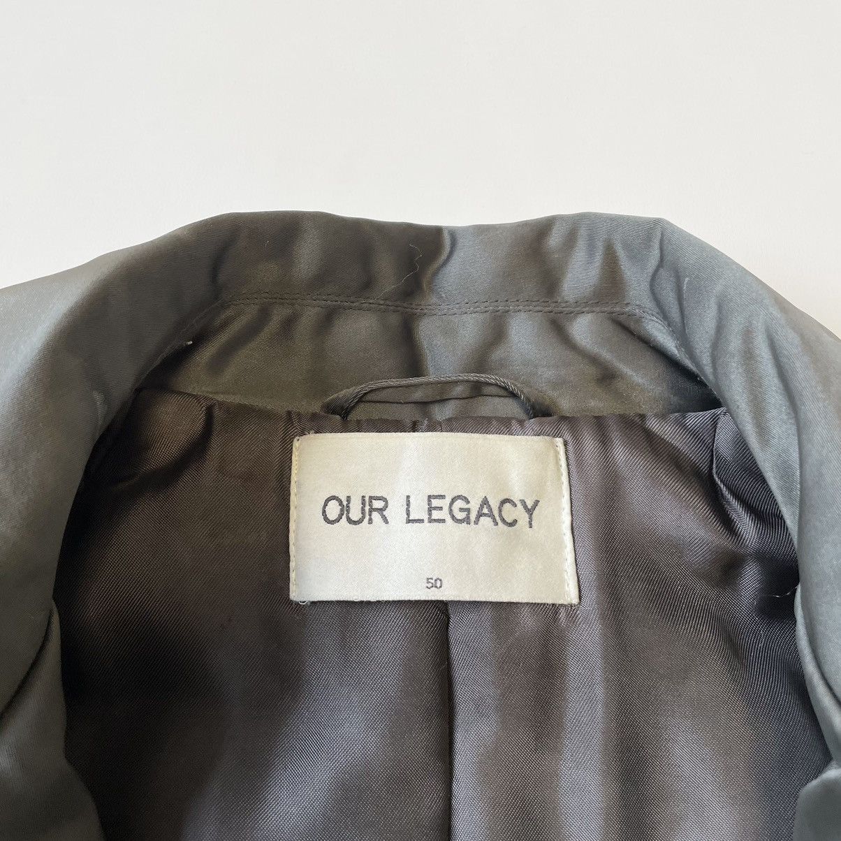 Our Legacy ‘Steel Shine’ Padded Nylon Mac Size US M / EU 48-50 / 2 - 3 Thumbnail
