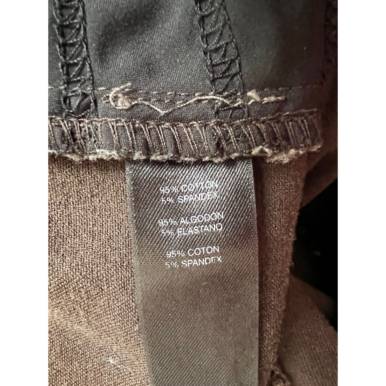 Chicos Chico’s Straight Leg High Rise Pant SZ 3 Short (US Size 16) Size 38" / US 16 / IT 52 - 7 Thumbnail