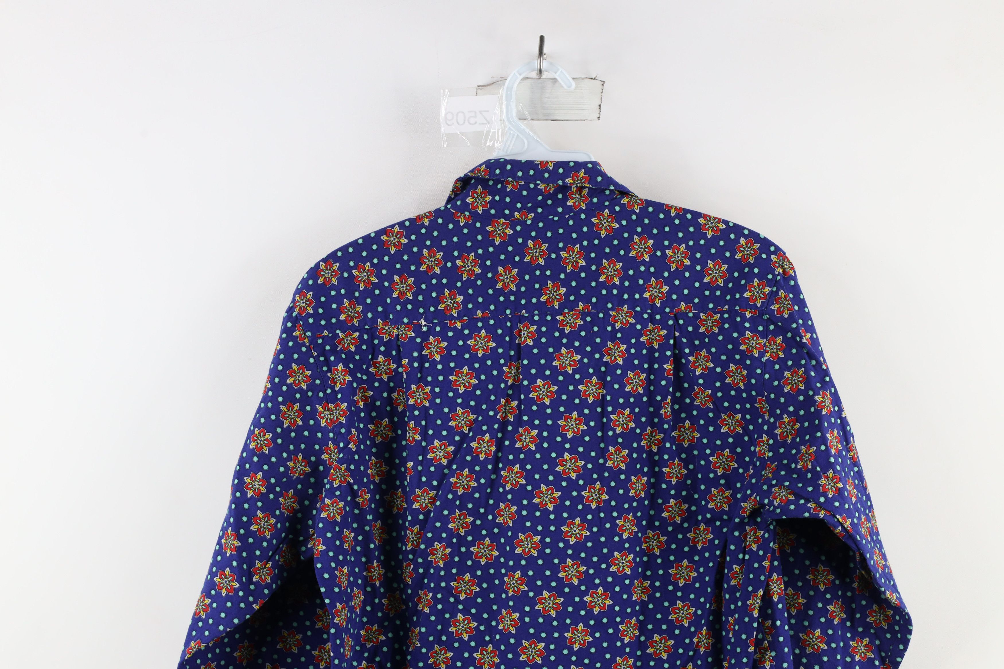 Esprit × Vintage Vintage 90s Esprit Rainbow Looped Collar Button Shirt Size S / US 4 / IT 40 - 9 Thumbnail