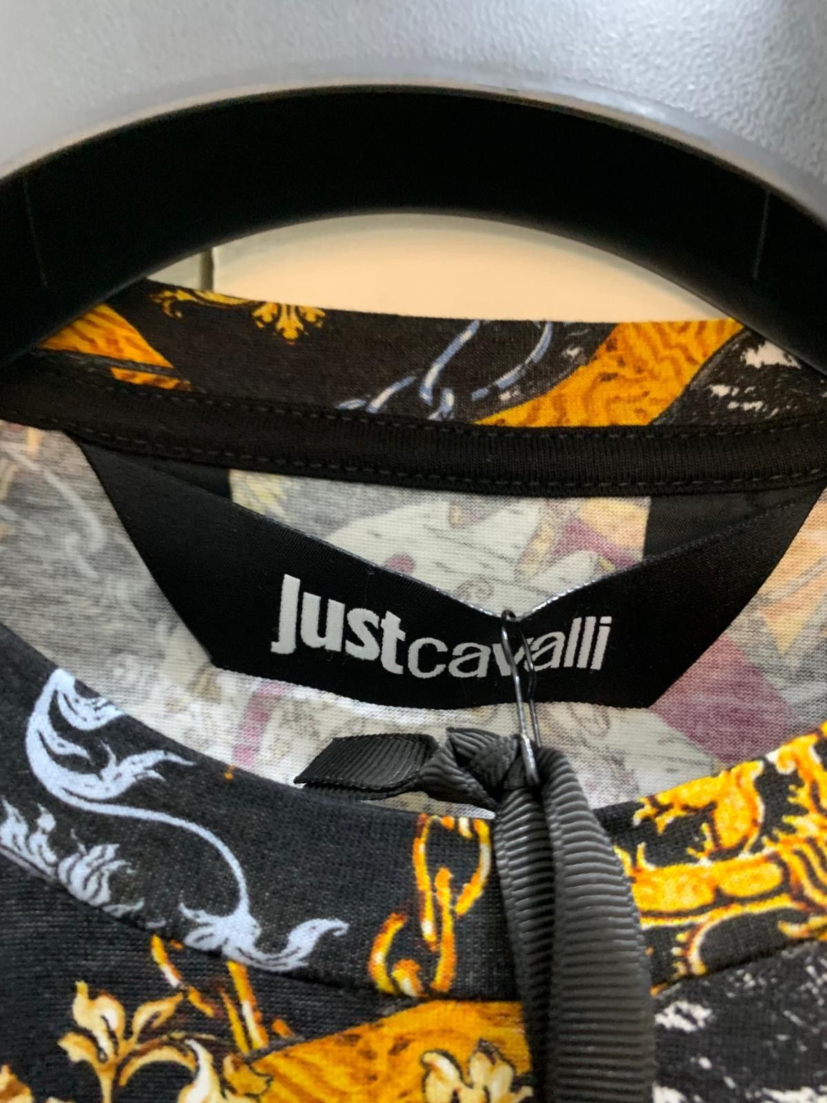 Just Cavalli Jersey Print T-shirt Iconic Shields Just Cavalli size S, new Size US S / EU 44-46 / 1 - 5 Thumbnail
