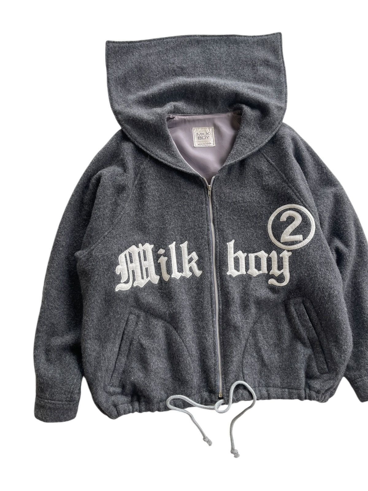 Japanese Brand 90s Milk Boy Japan Wool Jacket Size US L / EU 52-54 / 3 - 5 Thumbnail
