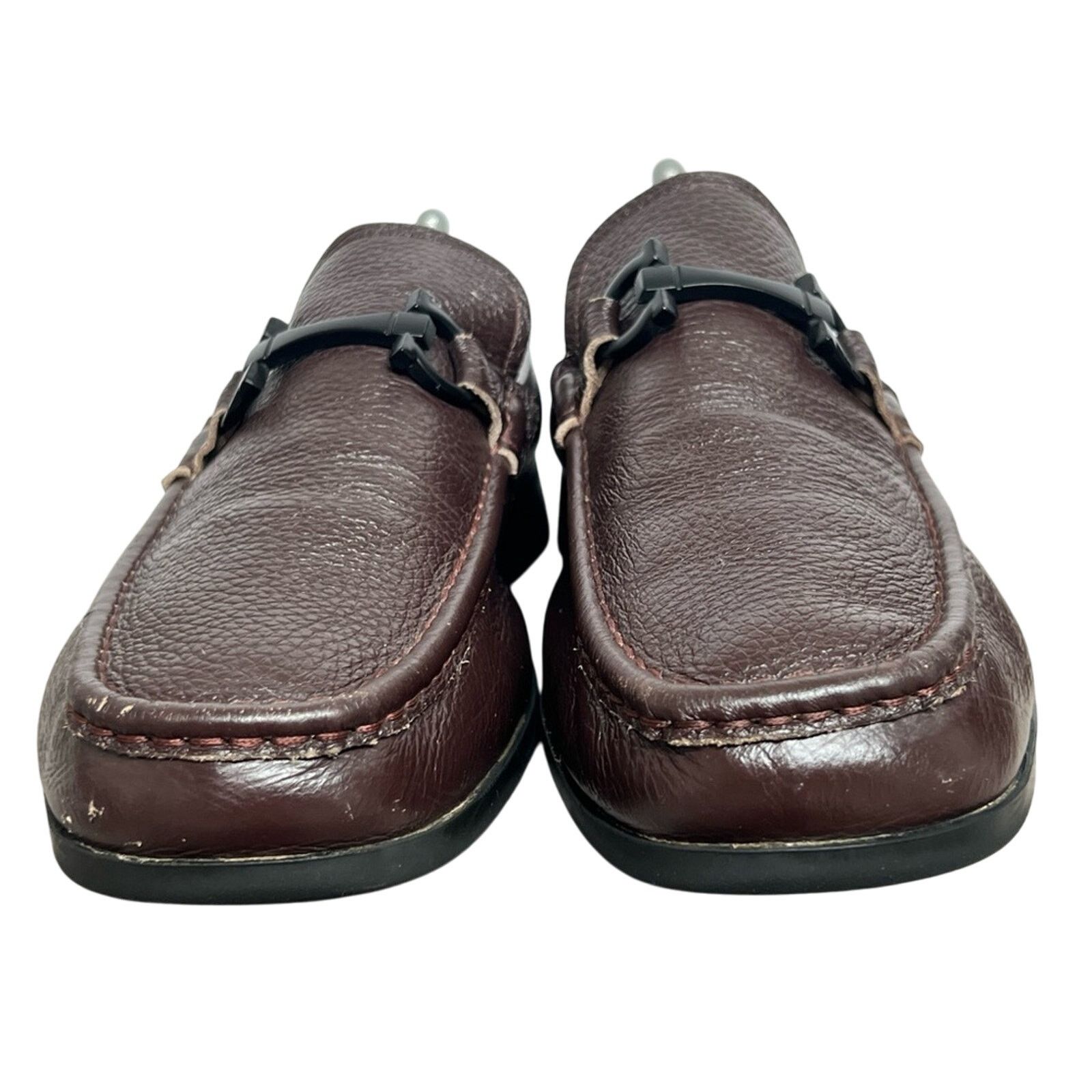 Salvatore Ferragamo SALVATORE FERRAGAMO Gancini Horse Bit Driving Loafers 44 Size US 10 / EU 43 - 5 Thumbnail